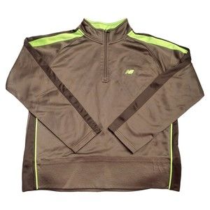 New Balance Youth Big Boys Half Zip Athletic Track Jacket Size L (14/16)